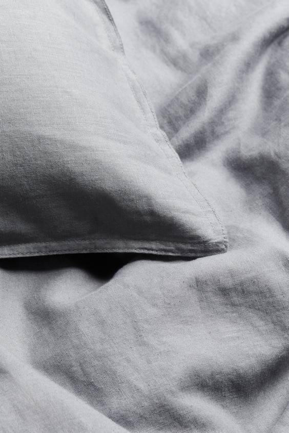 HM Bettwäsche Aus Leinenmix Für Einzelbett