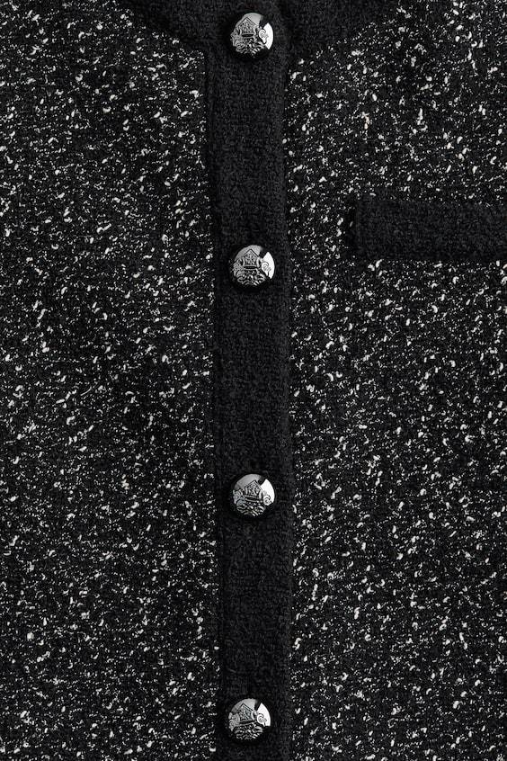 HM Blazer Aus Strukturstoff