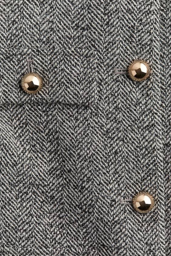 HM Blazer Aus Strukturstoff