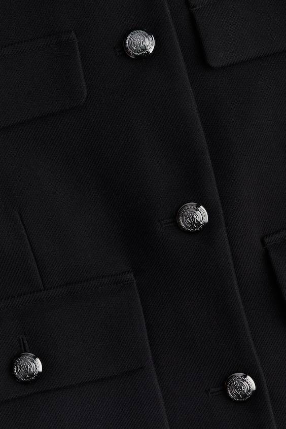 HM Blazer Mit Goldfarbenen Knöpfen