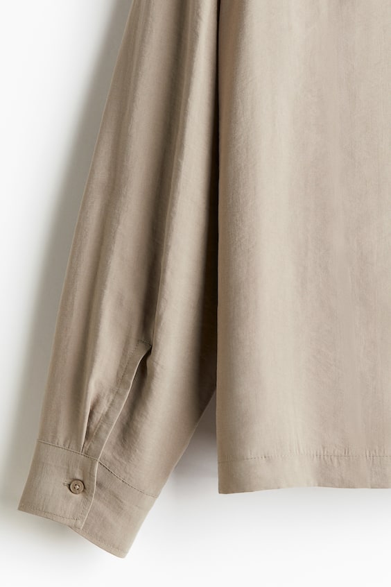 HM Bluse Aus Modalmix