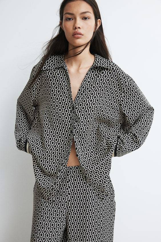 HM Bluse Mit Langarm