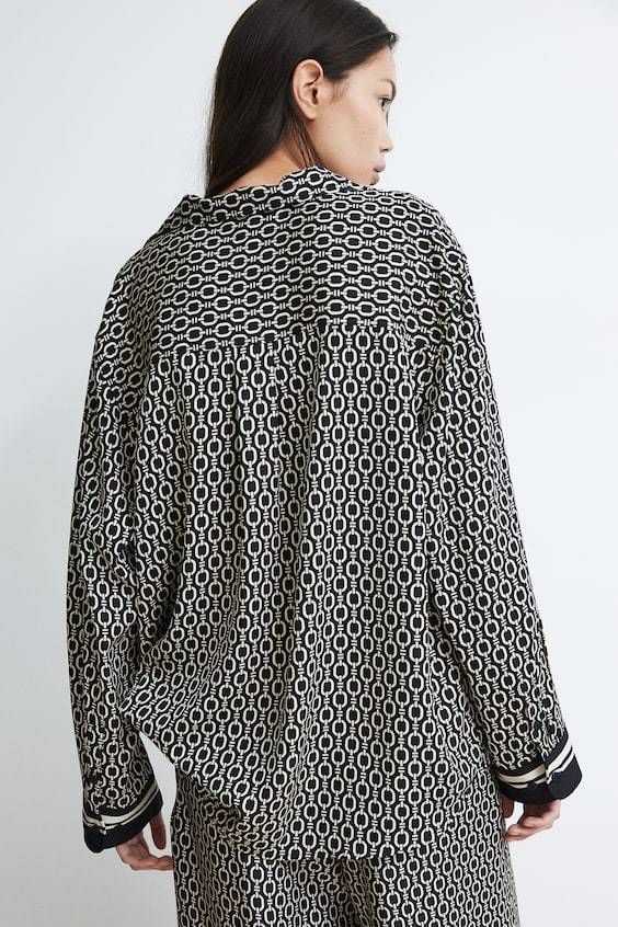 HM Bluse Mit Langarm