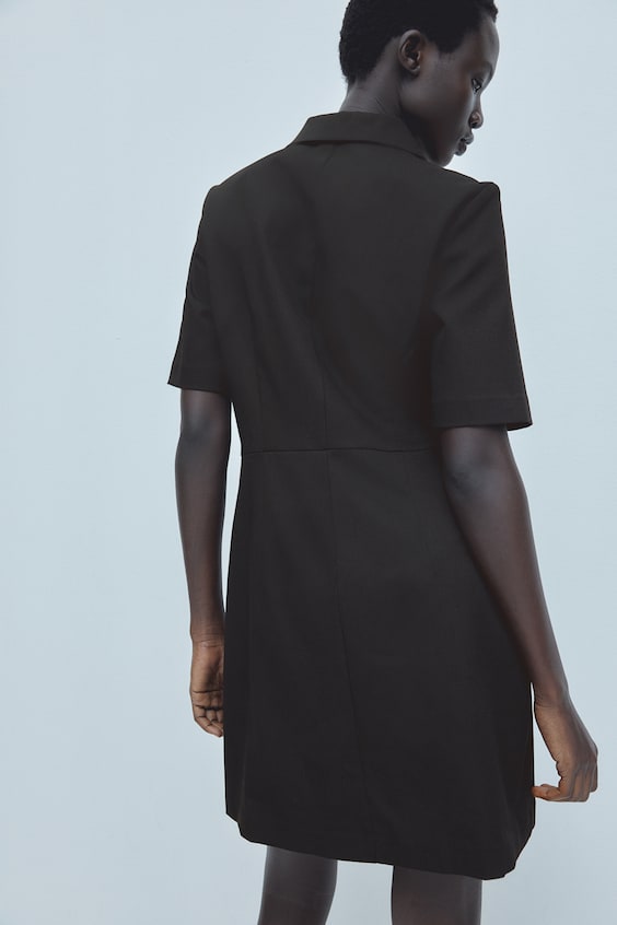 HM Blusenkleid Aus Twill