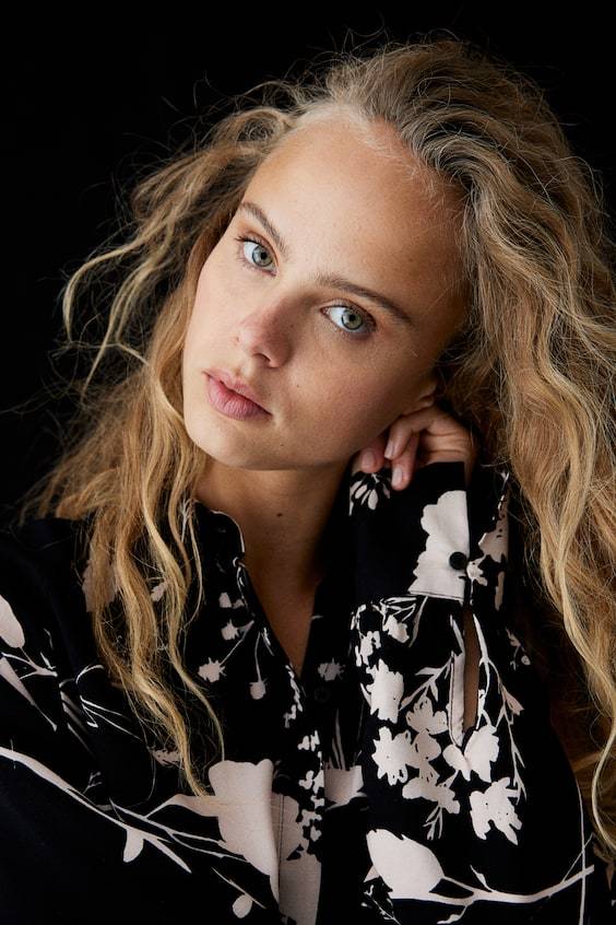 HM Blusenkleid In Midi-Länge