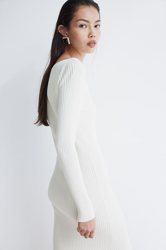 HM Bodycon-Kleid Mit U-Boot-Ausschnitt