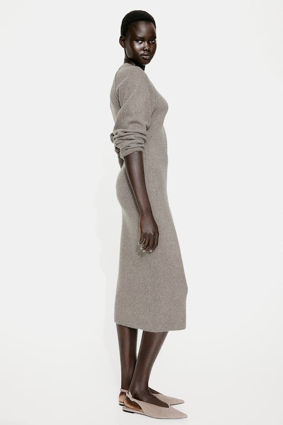 HM Bodycon-Strickkleid