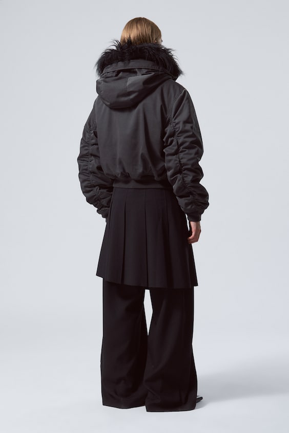 HM Bomberjacke Im Washed-Look