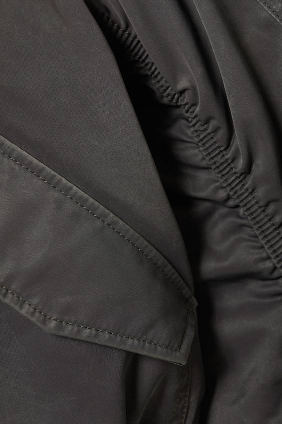 HM Bomberjacke Im Washed-Look