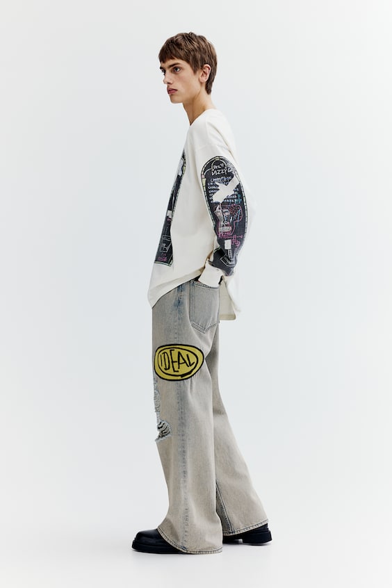 HM Bootcut Loose Jeans