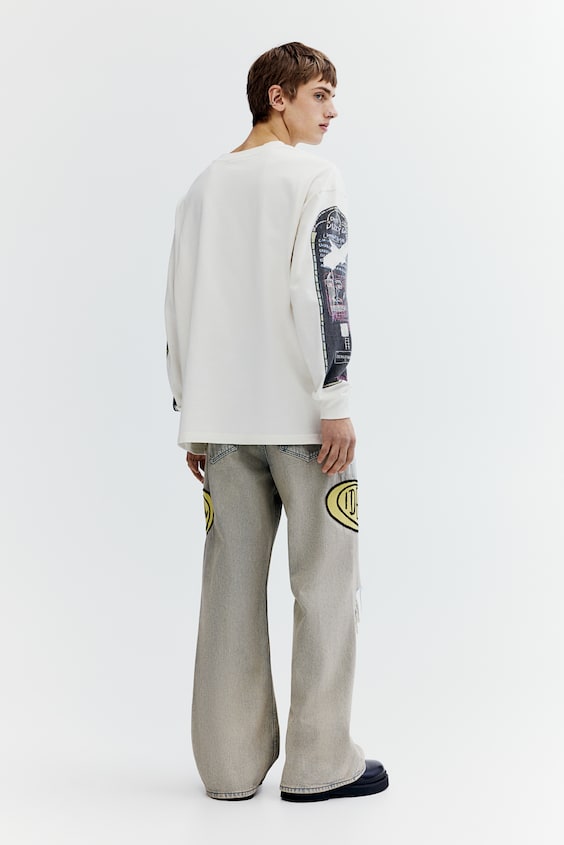 HM Bootcut Loose Jeans