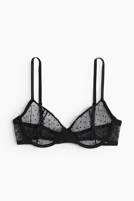 HM Bügel-BH Aus Mesh