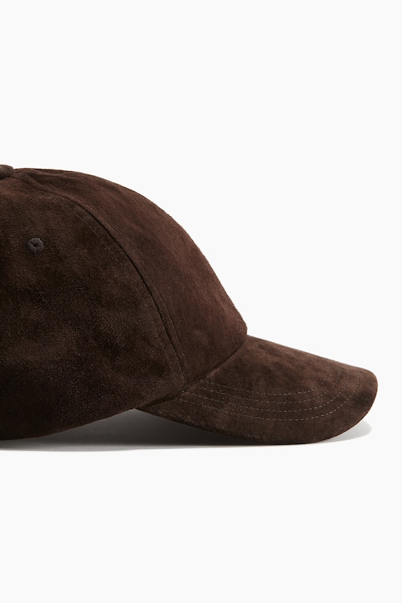 HM Cap aus Veloursleder