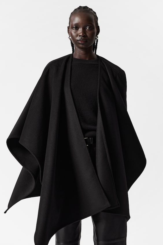 HM Cape aus Woll-Mix