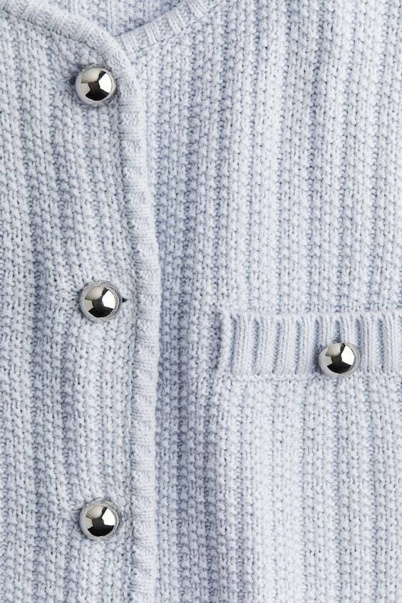 HM Cardigan Aus Strukturstrick
