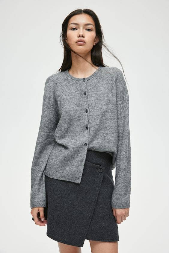 HM Cardigan In Lockerer Passform