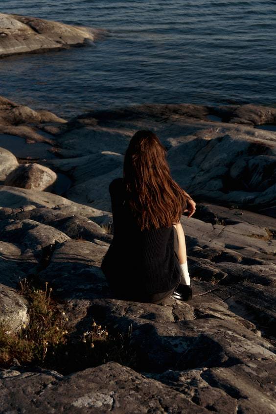 HM Cardigan In Rippstrick