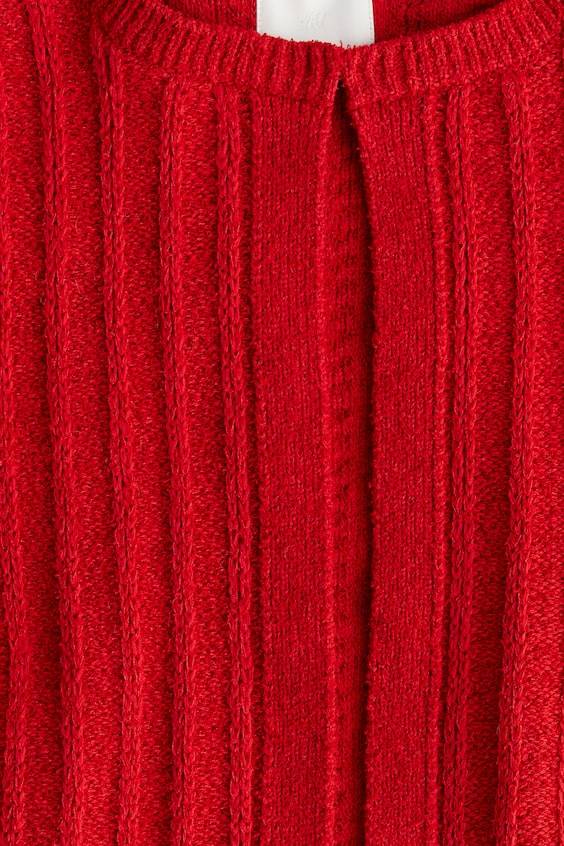 HM Cardigan in Rippstrick