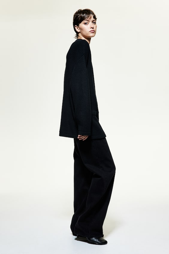 HM Cardigan In Rippstrick