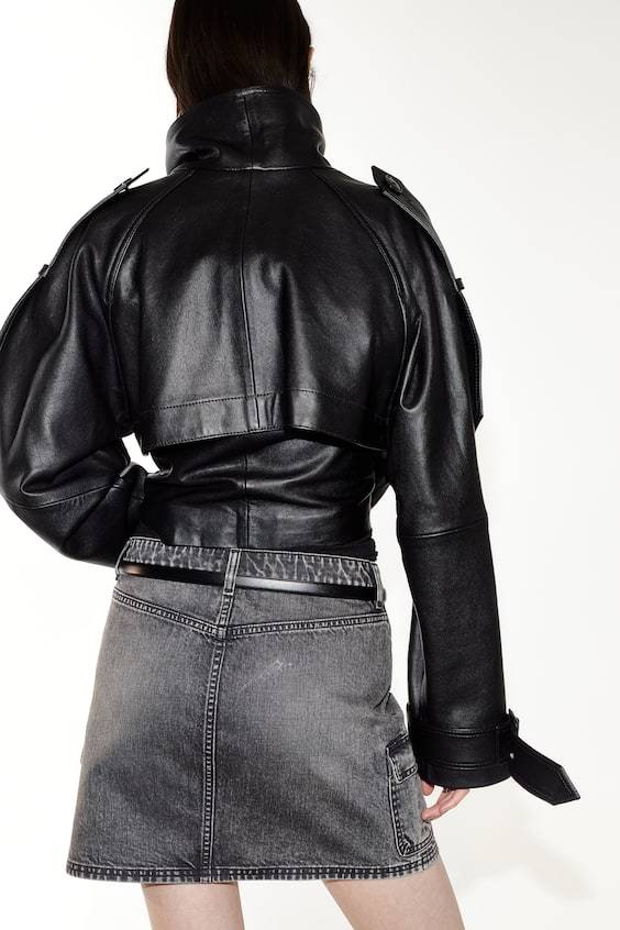 HM Cargo-Minirock Aus Denim