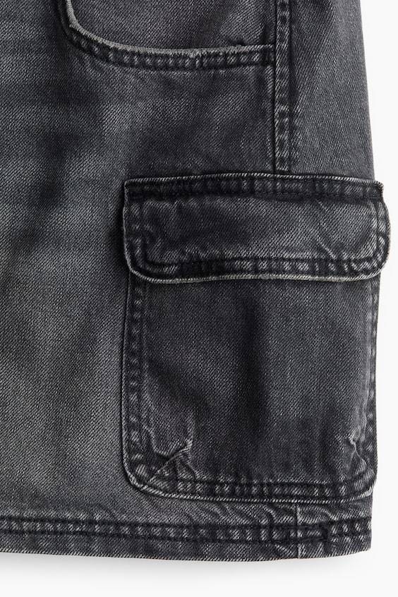 HM Cargo-Minirock Aus Denim