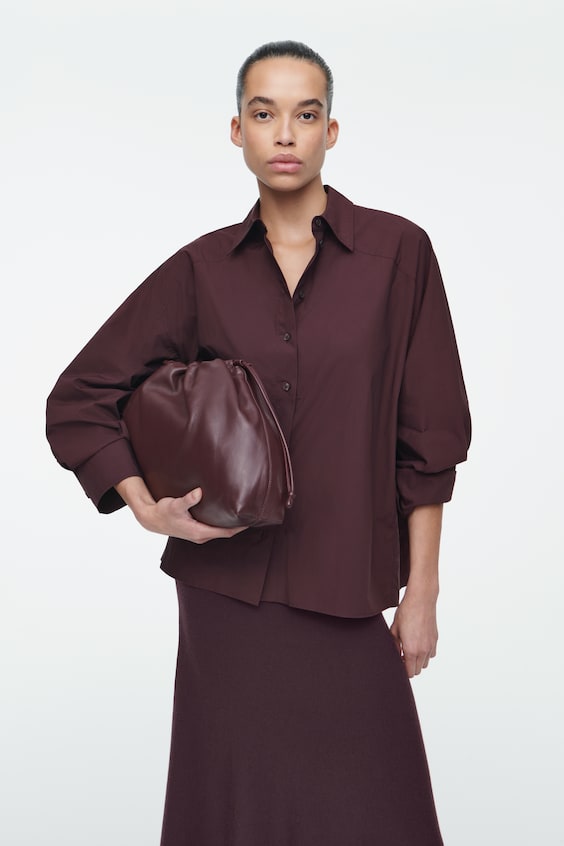 HM CAVATELLI CLUTCH AUS LEDER