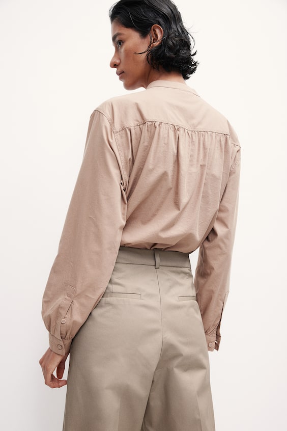 HM Chino Mit Bügelfalten