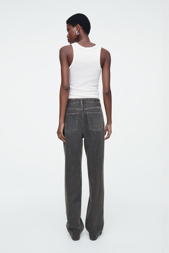 HM COLUMN JEANS – GERADES BEIN