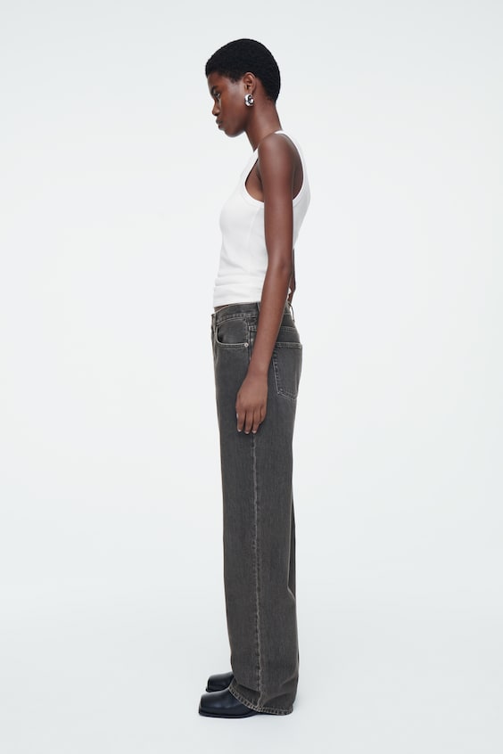 HM COLUMN JEANS – GERADES BEIN