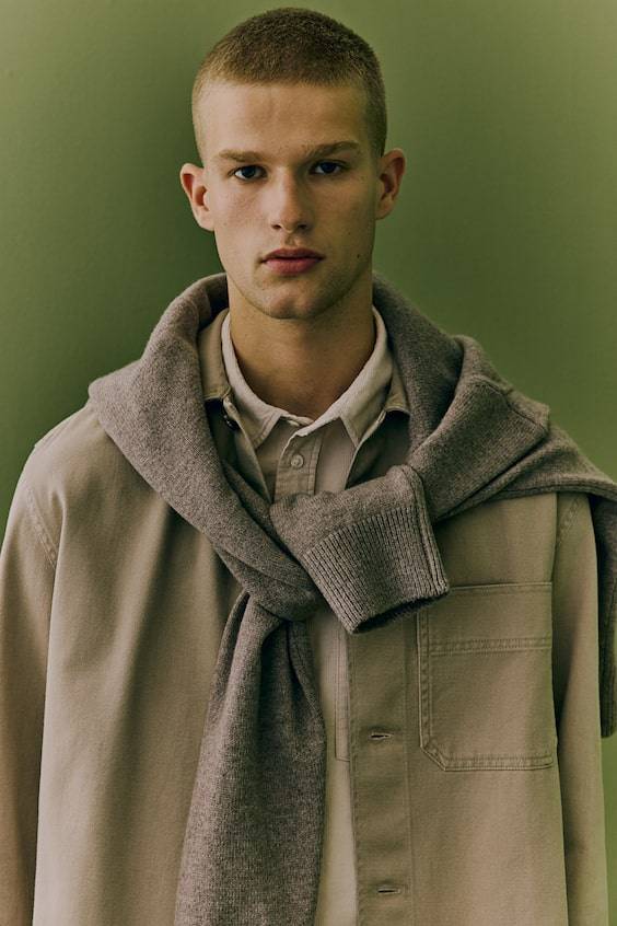 HM Cordhemd in Regular Fit