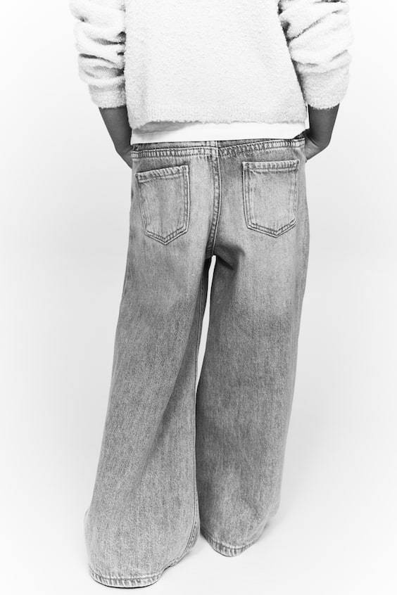 HM Denimhose Mit Kordelzugdetail