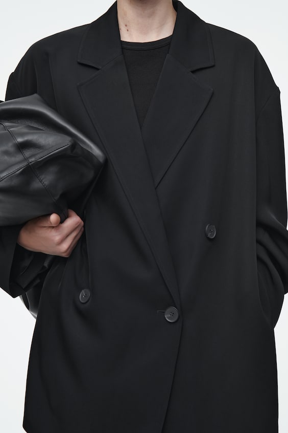 HM DOPPELREIHIGER DRAPIERTER OVERSIZED-BLAZER