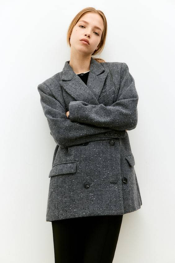 HM Double-breasted Blazer