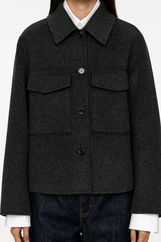 HM Double-Face Wool Overshirt