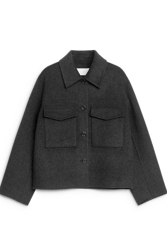HM Double-Face Wool Overshirt