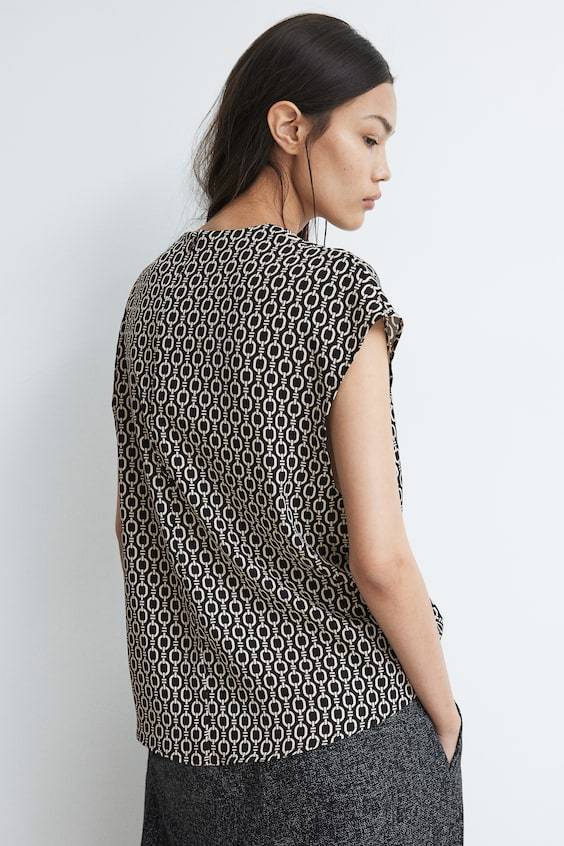 HM Draped Blouse