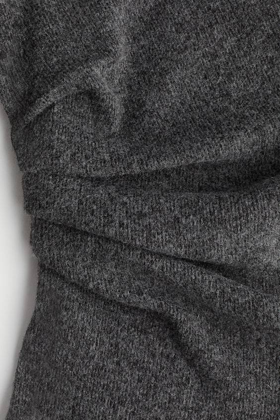 HM Drapiertes Bodycon-Kleid