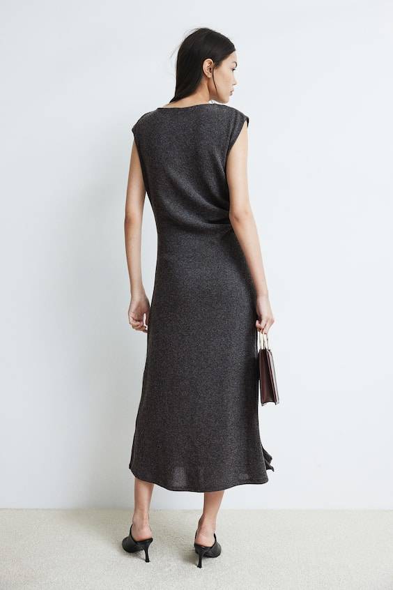 HM Drapiertes Bodycon-Kleid