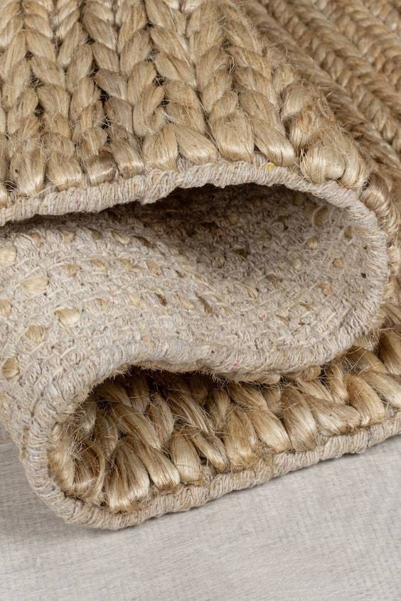 HM Drew Braid Jute Border Läufer