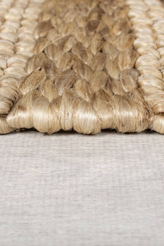 HM Drew Braid Jute Stripe Teppich