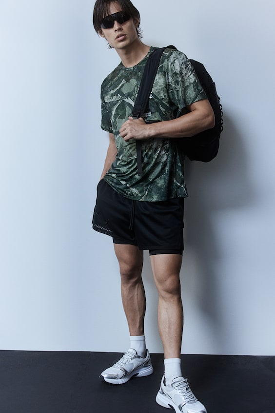 HM DryMove™ Lauf-T-Shirt