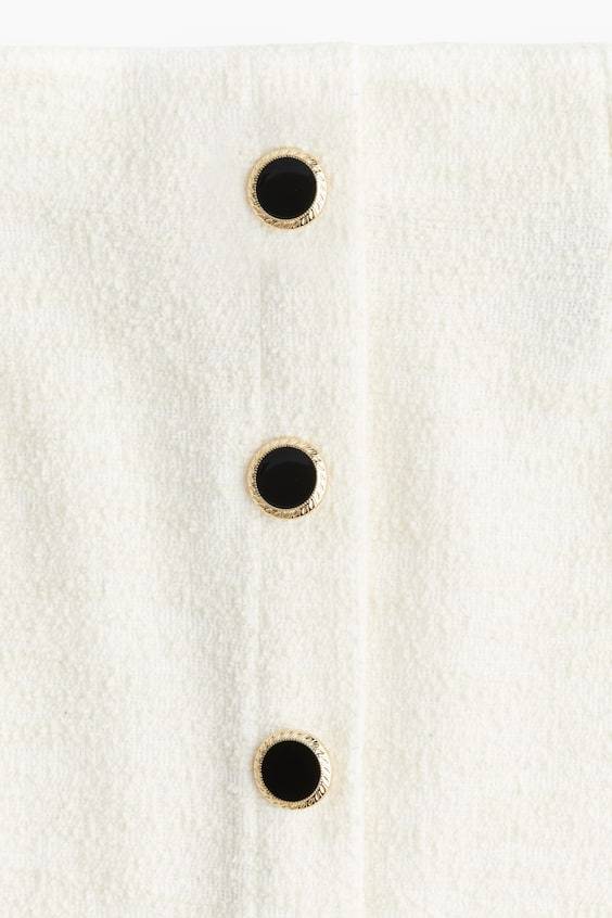 HM Durchgeknöpfter Bleistiftrock