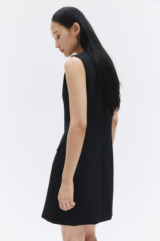 HM Durchgeknöpftes Kleid