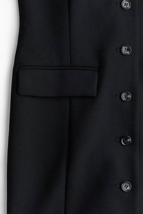 HM Durchgeknöpftes Kleid