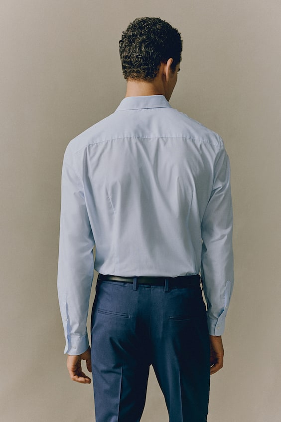 HM Easy-Iron-Hemd In Slim Fit