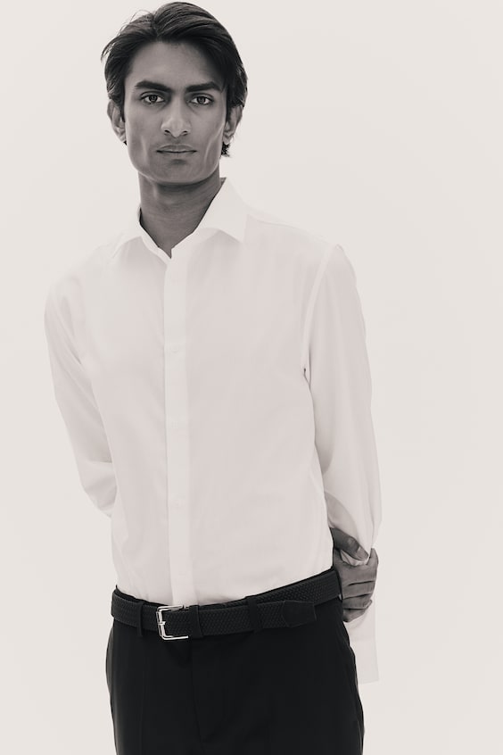 HM Easy-Iron-Hemd In Slim Fit