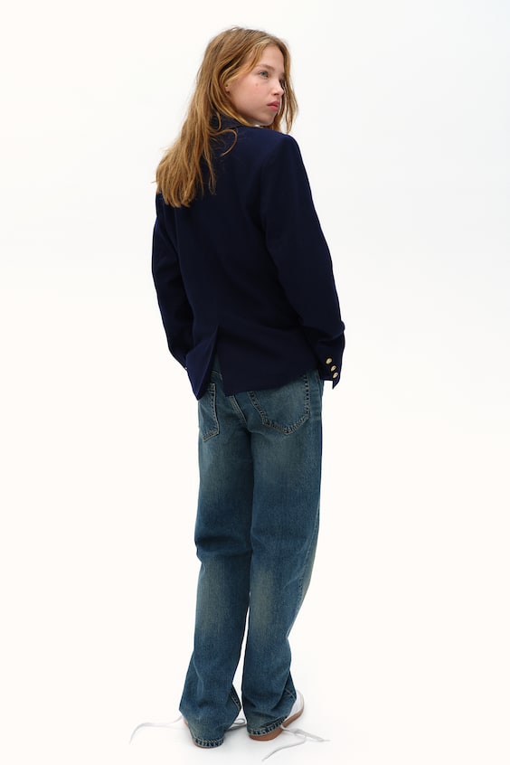 HM Einreihiger Twillblazer