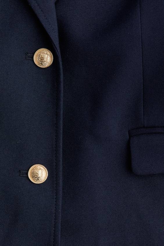 HM Einreihiger Twillblazer