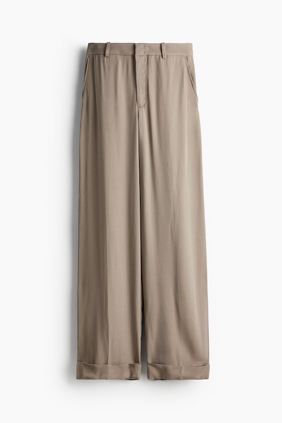 HM Elegante Hose Mit Beinumschlag
