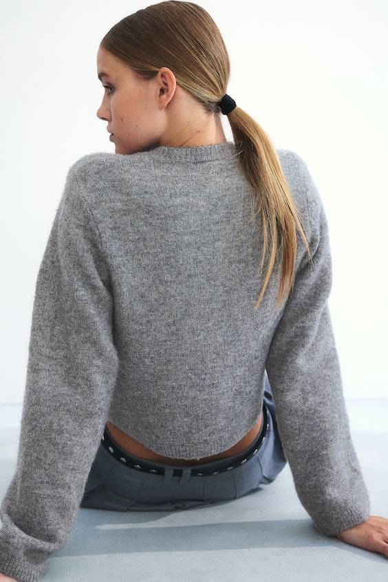 HM Embroidered-motif Cardigan